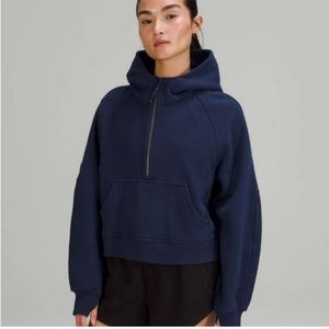 lululemon athletica Navy Half-Zip Hoodie